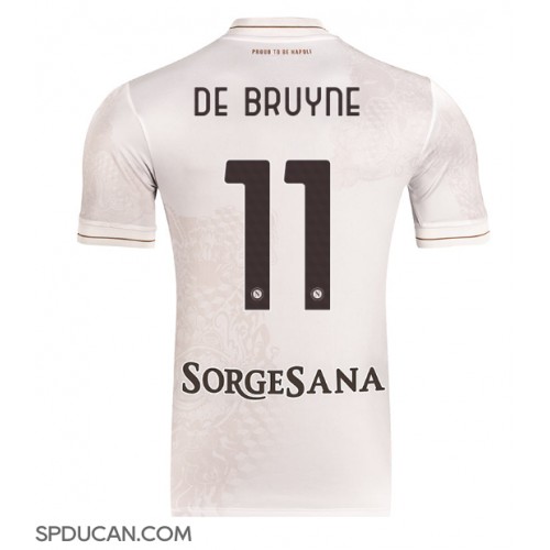 Muški Nogometni Dres SSC Napoli Kevin De Bruyne #11 Gostujuci 2025-26 Kratak Rukav